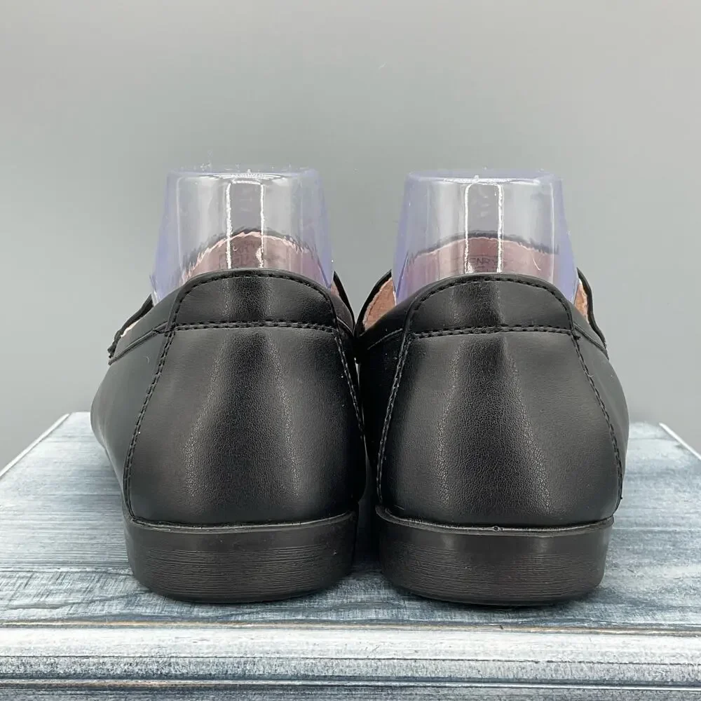 NEW Bruno Marc Men’s Slip on Loafers Black Size 8